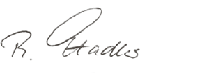 Rupert Stadler (handwriting)